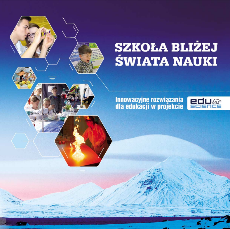 plakat szkoła bliżej świata nauki