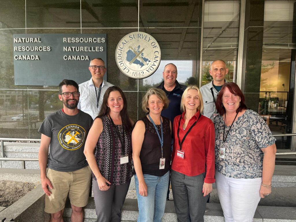 Scientists from IG PAS visited the Geological Survey of Canada