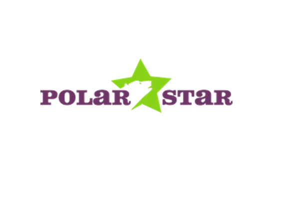 Polar star z tlem
