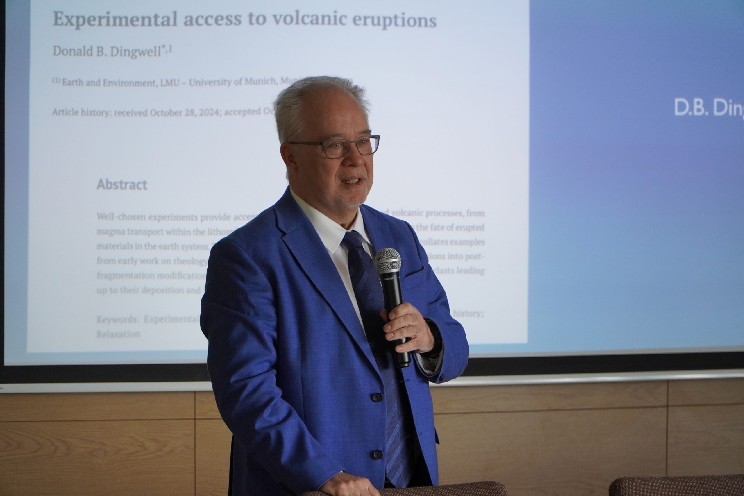 Professor Donald Dingwell