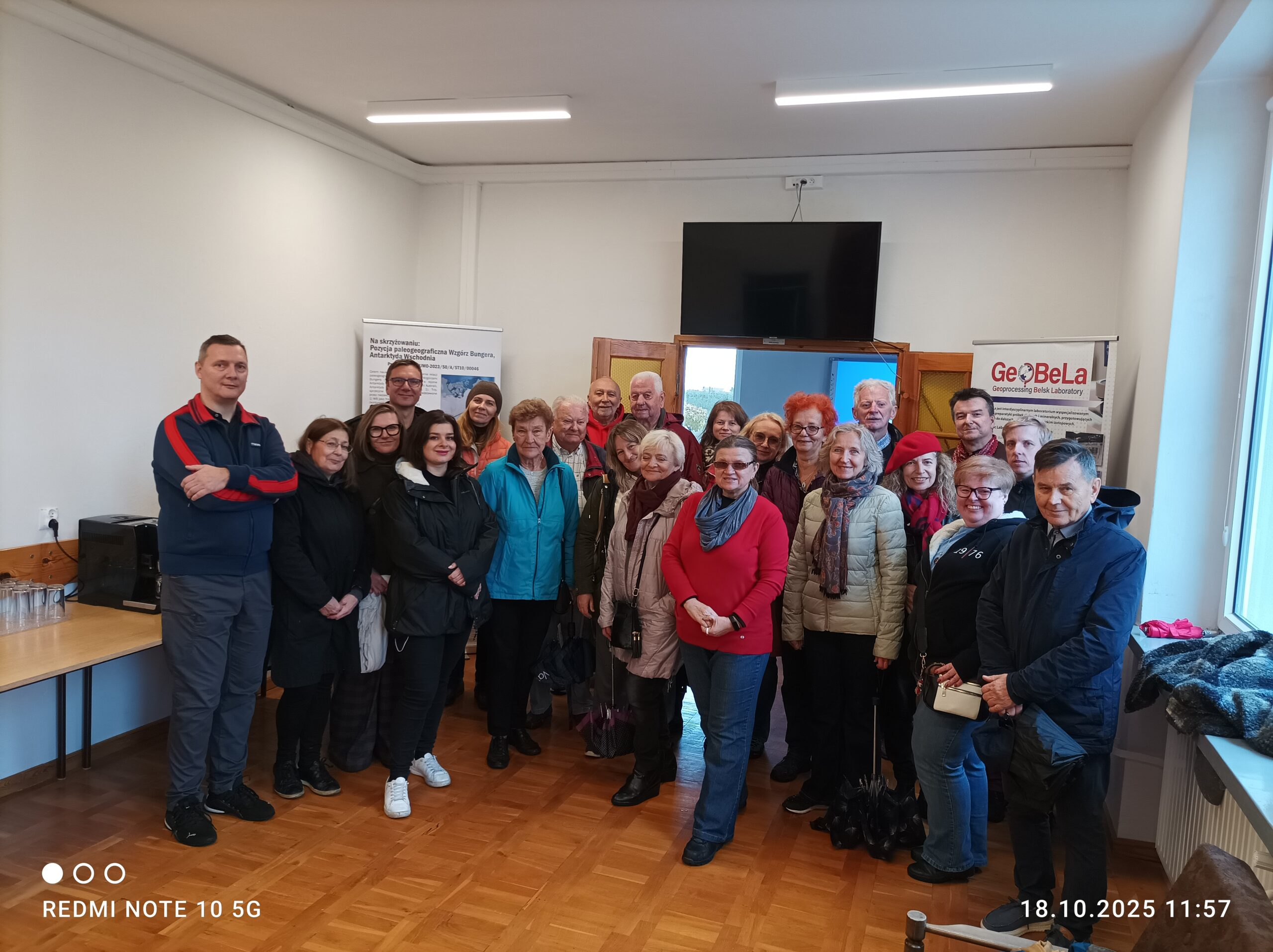 wizyta Gości z Polskiego Towarzystwa Geodezyjnego