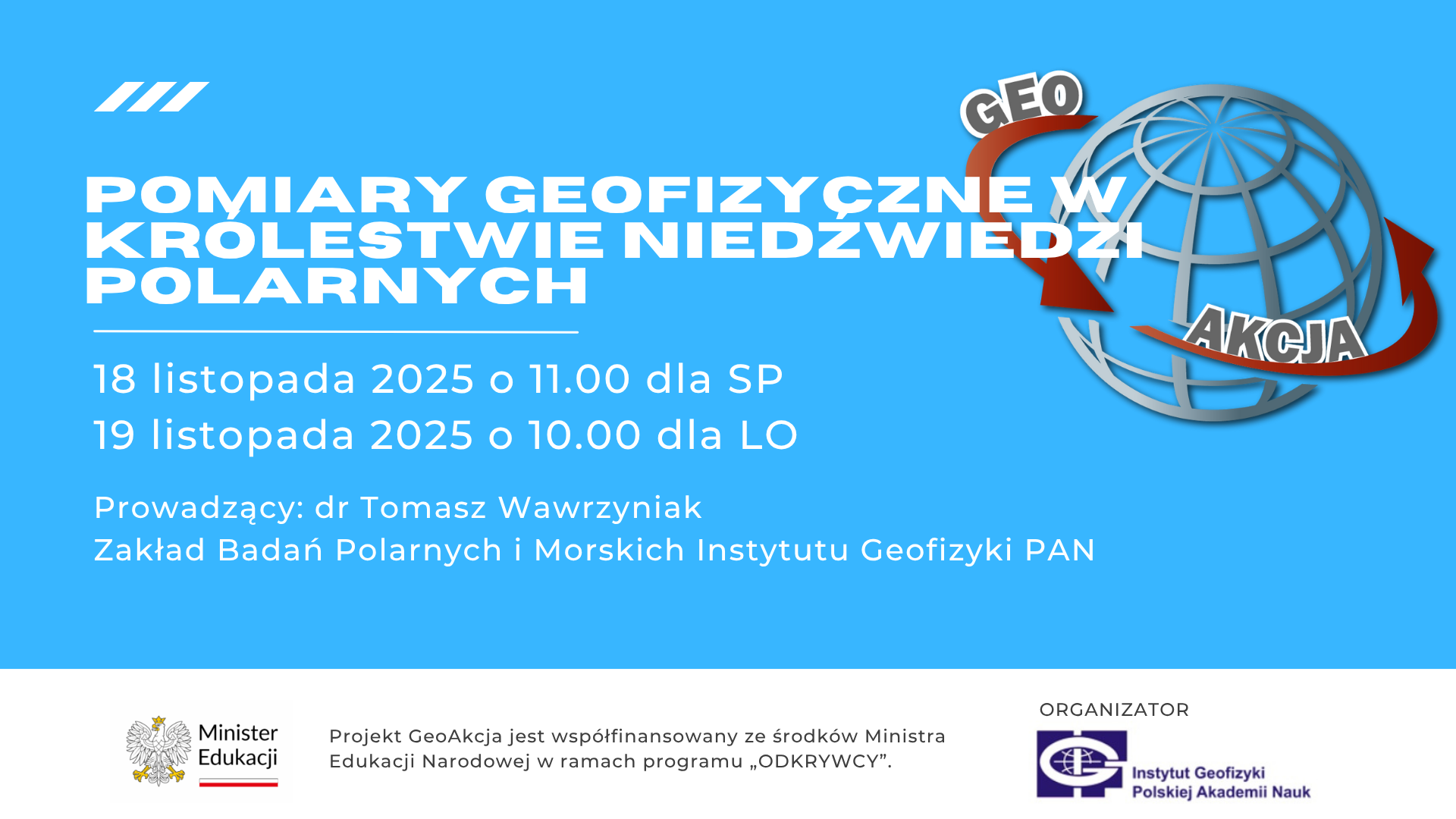 Pomiary geofizyczne w królestwie niedźwiedzi polarnych