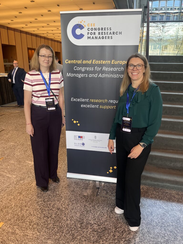 Katarzyna Styś, Kierownik Działu Zarządzania Projektami na Kongresie Menadżerów i Administratorów Badań Naukowych z Europy Środkowo-Wschodniej