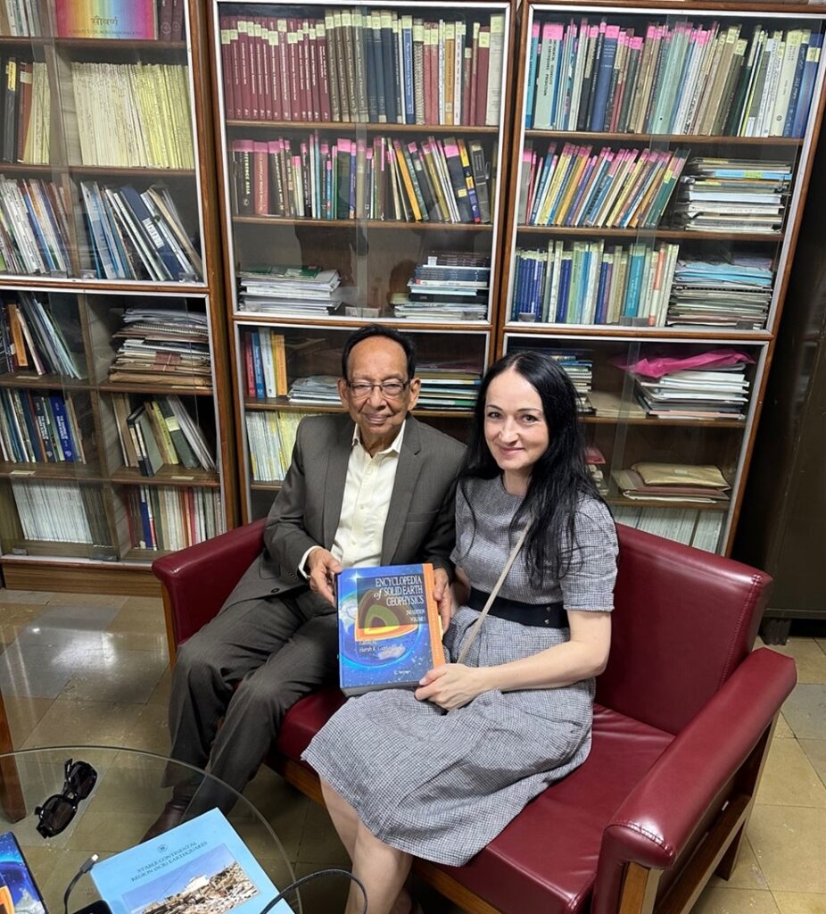  Prof. Harsh Gupta oraz Prof. Beata Orlecka-Sikora