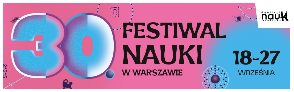 30. Festiwal Nauki baner
